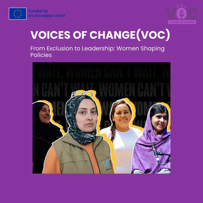 From being excluded to becoming agents of change. 
With the Voices of Change project, women are stepping forward, raising their voices, and actively shaping public policies. ✊💬 
It’s a journey of empowerment, from inclusion to leadership,where female experiences, skills, and visions are driving a more just and equal society.
 
🔗 Learn more at: www.voc-project.eu 
 
#YouthEngagement #MigrantWomenVoices #CivicParticipation #VoicesOfChange #InclusionMatters #EUEngagement #WomenInAction