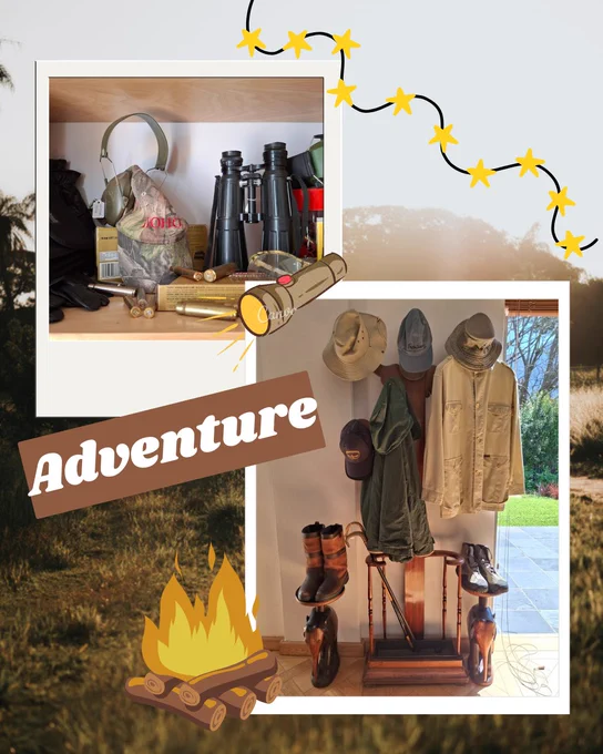 A sneak peek into Wilbur's hunting clothes & gear!