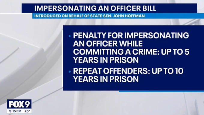 Impersonating an Officer Bill