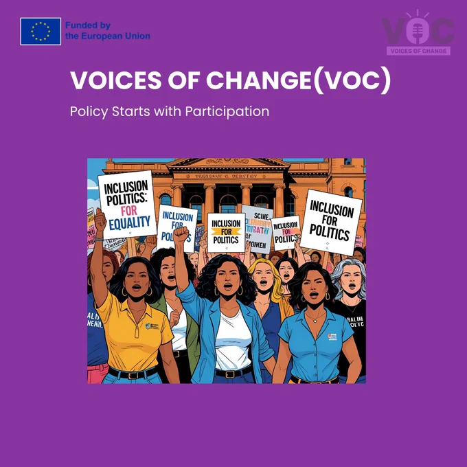 Too often, politics feels distant, a space reserved for experts, officials, or voices that have always been heard. 
But real democracy begins before policies are written and beyond election day. 
It begins in everyday conversations, community assemblies, and the lived realities of those who are most often left out. 
Through Voices of Change project, women from all walks of life are reclaiming their right to be contributors to civic life. 
They are learning how to navigate local institutions, join public consultations, and create new spaces for democratic participation. 
From neighborhood councils to grassroots initiatives, they are making it clear: 
 
It is the foundation for policies that reflect real needs, diverse experiences, and a shared future. 
Let’s build democracy with women, not around them. 

Discover more about the VOC initiative on our website. 
🔗 www.voc-project.eu 

 #YouthEngagement #MigrantWomenVoices #CivicParticipation #VoicesOfChange #InclusionMatters #EUEngagement