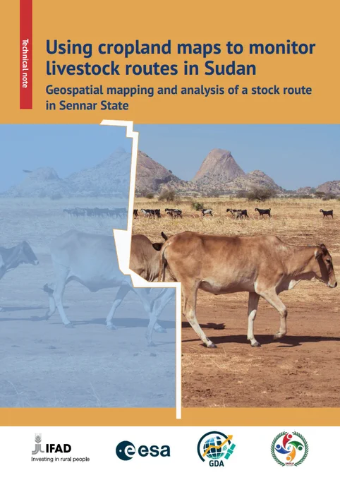 Report IFAD: Using cropland maps to monitor livestock routes in Sudan
