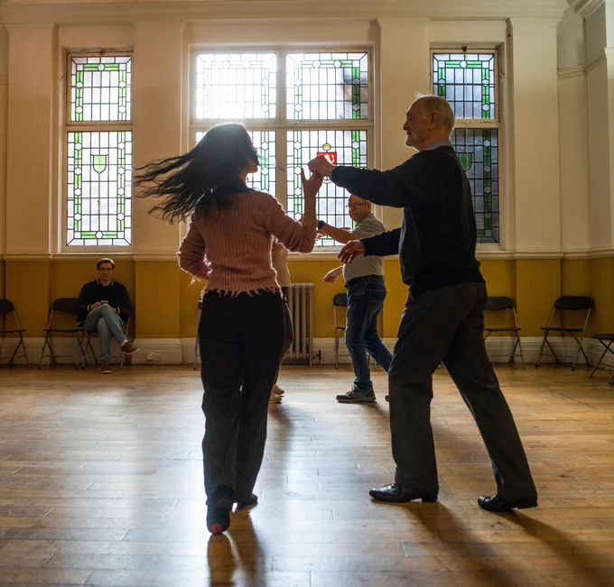 Hoxton Fun Palaces dance class.