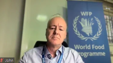 Photo of WFP's Afghanistan Country Director John Aylieff