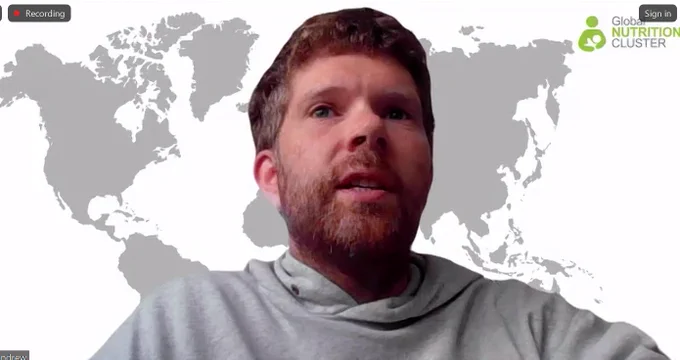 Photo: Save the Children's Global Nutrition Lead: Andrew Beckingham