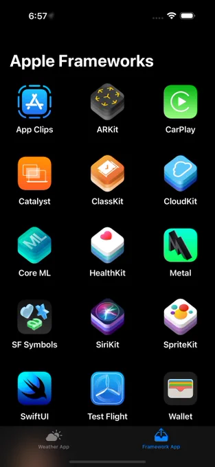 ScrollViews, LazyVGrid, TabViews etc