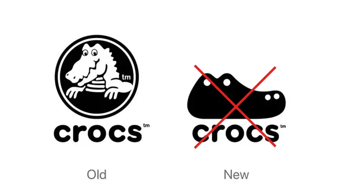 The Crocs concept by Stephen Kelleher is not a new rebrand for the company.