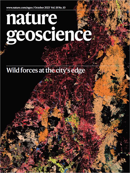 Wild forces at the city's edge

Map of 35 years of land disturbance around Los Angeles in California derived from Landsat imagery

Image: courtesy of Shi Qiu & Zhe Zhu, University of Connecticut
Cover design: Alex Wing