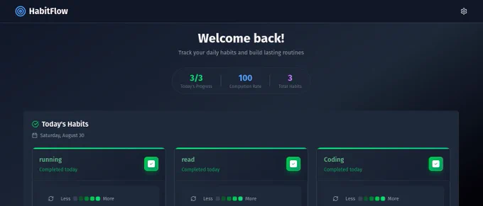 Building HabitFlow — a GitHub-style habit tracker using Spring Boot   React   Tailwind   PostgreSQL