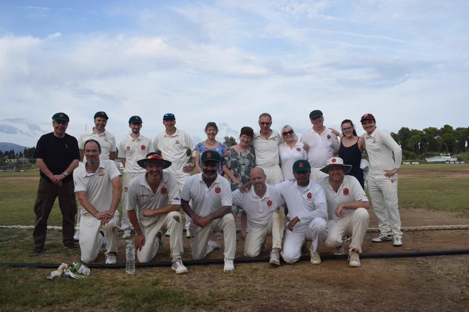 Bushmen touring party team photo