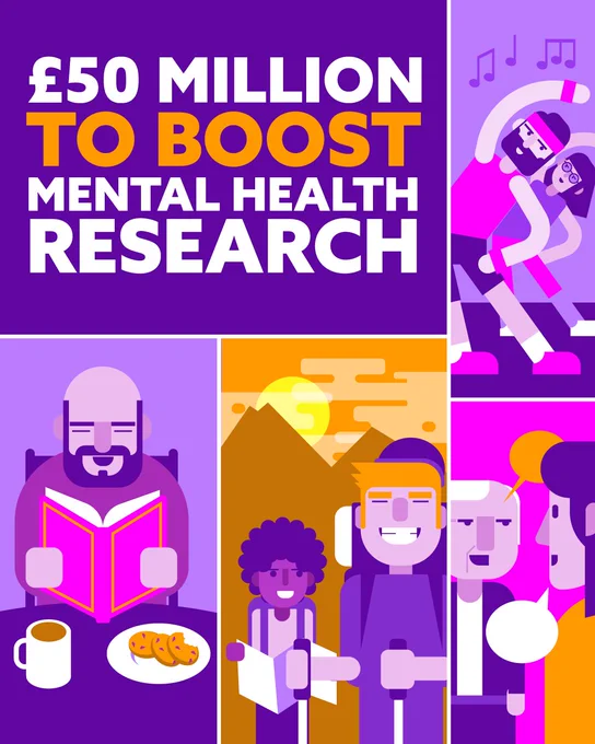 £50 million to boost mental health research