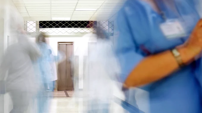 Hospital corridor