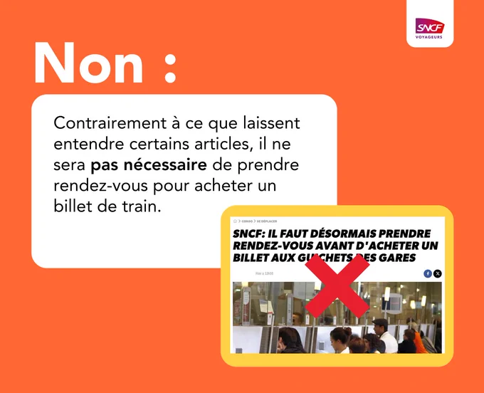 Infographie de fact-checking. En bas, une capture d’écran d’un article de presse en ligne. En haut, un encadré apporte une précision.