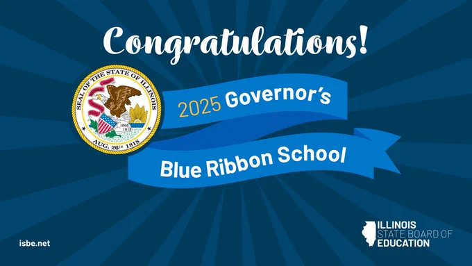 Congratulations to the 2025 Governor's Blue Ribbon Schools. 