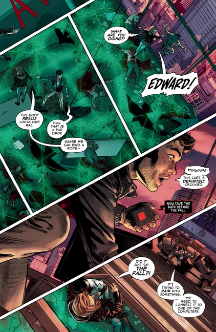 Page from Masterminds issue #2