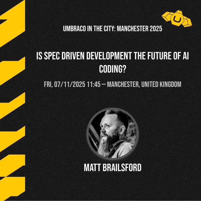 Matt Brailsford - Is Spec Driven Development the future of AI coding