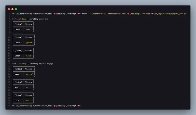 Pro Tips
Always use
for clean, bug-free code.
— — over = =
Understand short-circuiting with && and II to simplify logic.
Watch out for floating-point precision errors in financial apps.
Loops are powerful, but don't forget readability — clarity wins.
Homework
Write code comparing == vs === in tricky cases.
Build a program using if/else that checks voting eligibility.
O Solve the 0.1   0.2 issue using at least two different methods.
Practice writing a loop that prints the first 10 even numbers.
Instructors
Aditya Tandon
Rohit Negi
Hashtags
#JavaScript #WebDevelopment #Frontend #CodingJourney #LearningJS #Loops
#0perators #coderarmy CoderArmy
#Radhe_Radhe g
