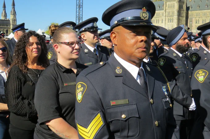 Thank you to all of our OPPA Members, their families, friends, our staff members, and the community for your support for the Canadian Police And Peace Officers' Memorial Sunday at Parliament Hill in Ottawa. 

Our OPPA Board of Directors were honoured to participate and were delighted to see so much support for the families of fallen officers as we honour their service and sacrifice. 

Together we honoured 912 police and peace officers who have died in the line of duty in Canada, including 113 of our own OPP Members, who are on our OPPA Honour Roll. 

Their service and sacrifice will always be remembered. They are our Heroes In Life. 

To watch the archived video of the Memorial and to see more pictures of the entire event visit cppom.ca/live 

#HeroesInLife