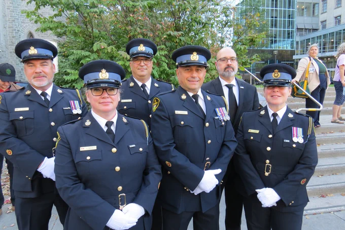 Thank you to all of our OPPA Members, their families, friends, our staff members, and the community for your support for the Canadian Police And Peace Officers' Memorial Sunday at Parliament Hill in Ottawa. 

Our OPPA Board of Directors were honoured to participate and were delighted to see so much support for the families of fallen officers as we honour their service and sacrifice. 

Together we honoured 912 police and peace officers who have died in the line of duty in Canada, including 113 of our own OPP Members, who are on our OPPA Honour Roll. 

Their service and sacrifice will always be remembered. They are our Heroes In Life. 

To watch the archived video of the Memorial and to see more pictures of the entire event visit cppom.ca/live 

#HeroesInLife