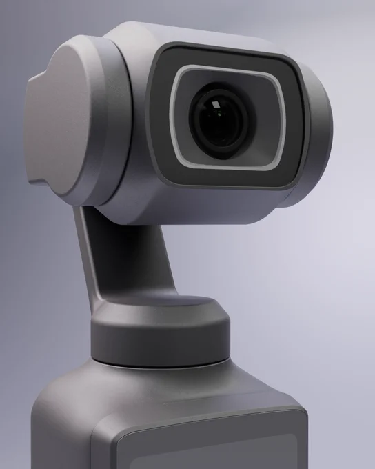 DJI Cam in Plasticity 3D