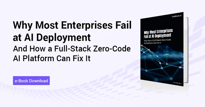 Full stack zero code AI platform