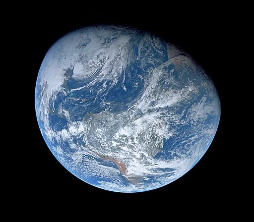 Earth in space
