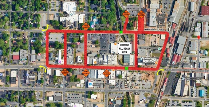 SHS Homecoming Parade Closure Map (002)