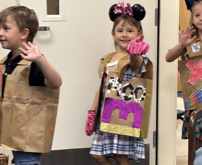 K5 alphabet parade