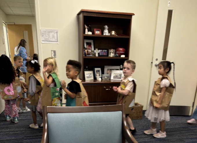 K5 alphabet parade