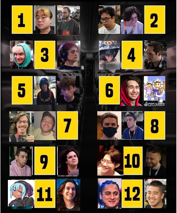 New Jersey SSBM Flight Seating