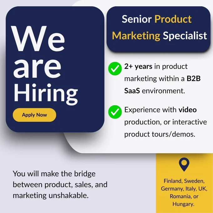 CalcuQuote hiring a product marketing specialist