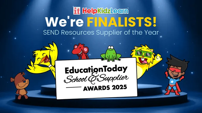 We're Finalists SEND Resources Supplier of the Year at the Education Today Awards!
