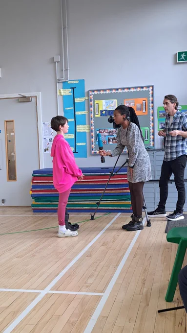 RTÉ News2Day reported on the award-winning Blue Star Programme from Kildare Place National School today. 