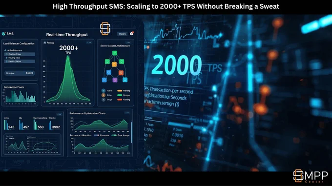 High Throughput SMS: Scaling to 2000  TPS Without Breaking a Sweat
