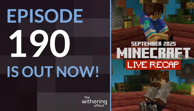 Episode 190: Minecraft Live September 2025 Recap!