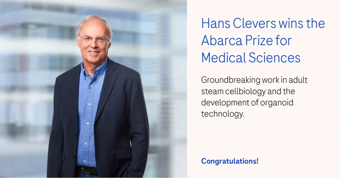 Roche Abarca Prize Hans Clevers