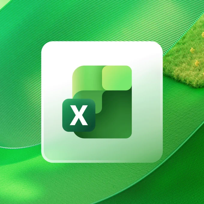 Image of new Excel profile picture with Excel logo.