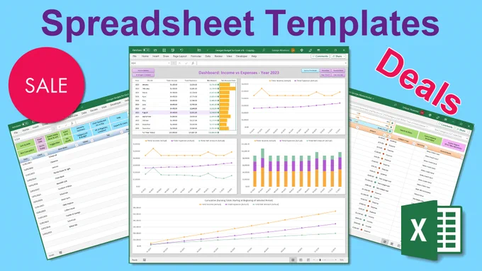 Spreadsheet Templates: save money on these Excel Templates