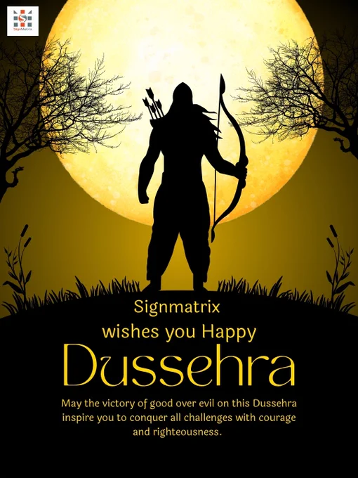 Let’s celebrate the triumph of Lord Rama’s truth and dharma. Wishing you joy, strength, and prosperity this Dussehra!

#HappyDussehra 
#happydussehra2025 
#DussehraCelebration 
#dusshera2025 
#RamNavami 
#VijayaDasami 
#VijayaDashami 