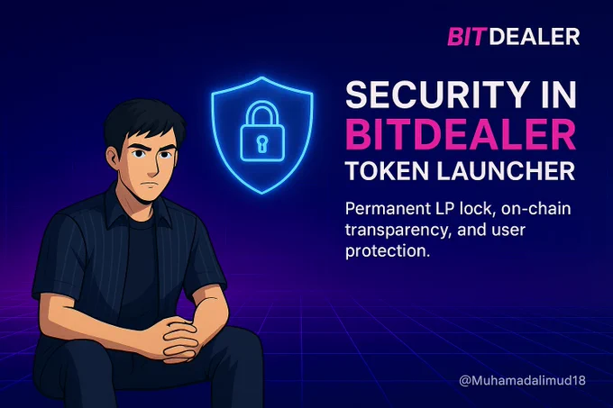 Talk About Security Measures in BitDealer Token Launcher. 
