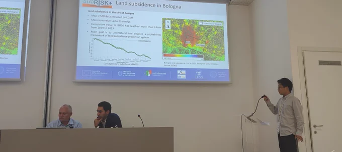 Tang et al. showcased how 3D geostatistics and 3D numerical models are coupled within WP4 to characterize uneven land subsidence in Bologna, Italy.