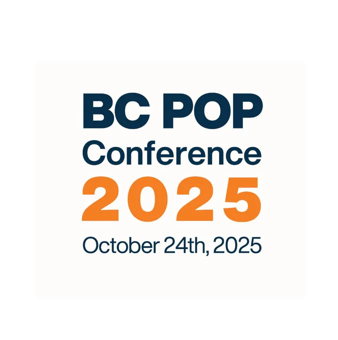 BC POP Conference 2025 October 24th, 2025