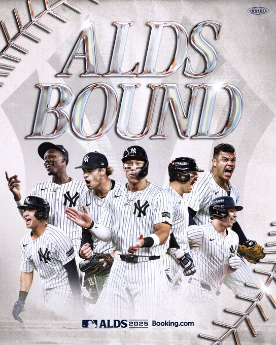 ALDS Bound: New York Yankees. 