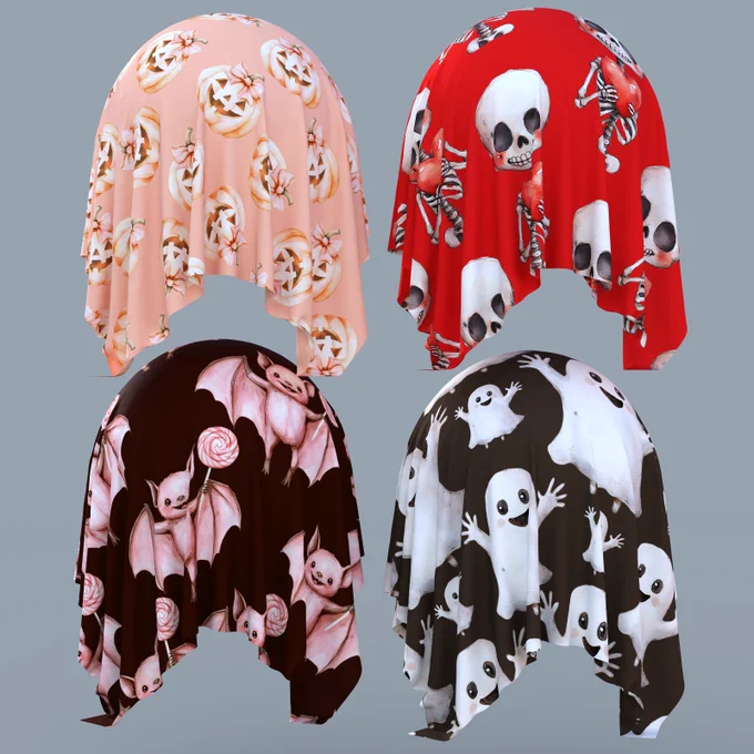 New shader set released to my store Renderosity. Get ready for the spooky season. 4K textures and 30 unique patterns. This is a Merchant Resource.

https://www.renderosity.com/marketplace/products/169513/spookiness-fabric-iray-shaders-mr

#nelmi #nelmi3d #shaders #merchantresource #DazStudio #SubstancePainter #textures #fabric #design
