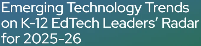 Innovation in K-12 isn't about chasing trends—it's about anticipating what's next. CoSN's EdTech Innovation Committee brings leaders together to tackle real questions: What's working? What's stalling? How do we integrate, secure & humanize our digital ecosystems?
The future of learning is evolving. 