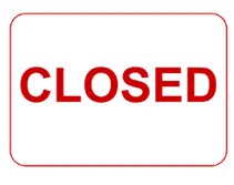 closed