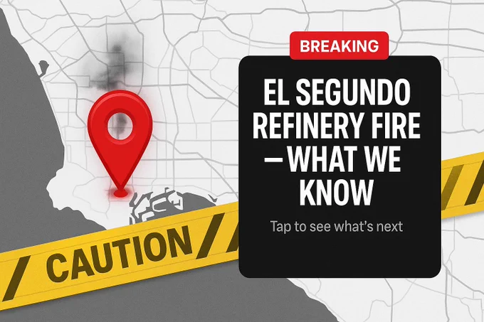 LA’s Sky Lit Up. Here’s What the Chevron El Segundo Refinery Fire Means for Your Wallet, Flight, and Air