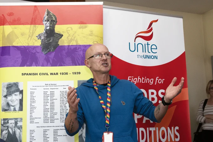 The Annual General Meeting of the International Brigade Memorial Trust (IBMT) took place on Saturday 4th October 2025 in Unite the Union offices in Belfast. 