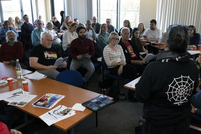 The Annual General Meeting of the International Brigade Memorial Trust (IBMT) took place on Saturday 4th October 2025 in Unite the Union offices in Belfast. 