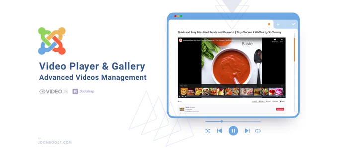 🎬 JoomVideos is a powerful video sharing component for Joomla!, supporting uploads from your 💻 PC or online platforms like 🎥 YouTube, 🎞️ Vimeo, 📺 Dailymotion, and more. Turn your website into a full-featured video sharing platform like YouTube or easily manage videos on your site.