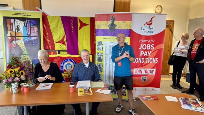 The AGM of the International Brigade Memorial Trust (IBMT) took place on Saturday 4th October 2025 in Unite the Union offices in Belfast.